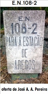 E.N. 108-2 - Santa Cruz do Douro (prox.)
 - Santa Cruz do Douro - Est. Aregos